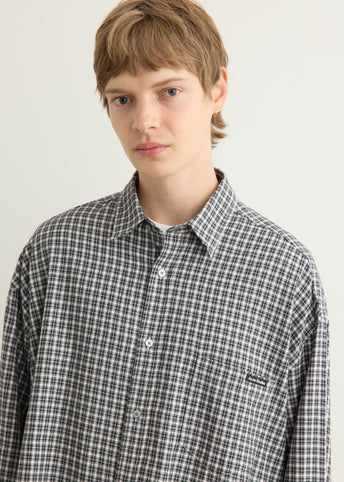 Soffia Long Sleeve Washed Flannel Shirt
