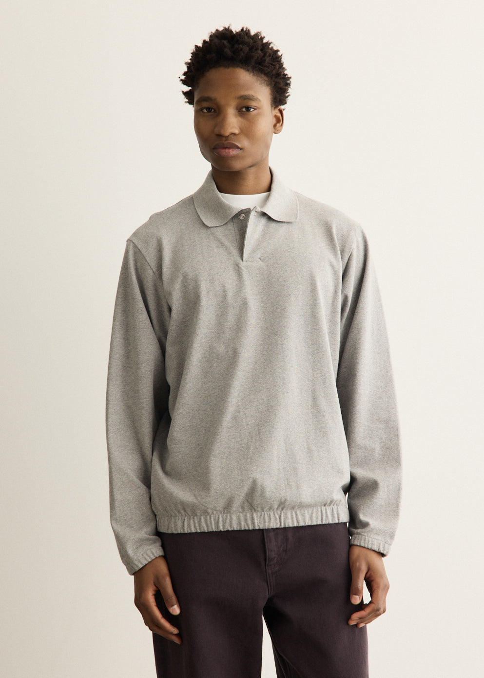 Sylane Relaxed Light Pile Jersey Polo