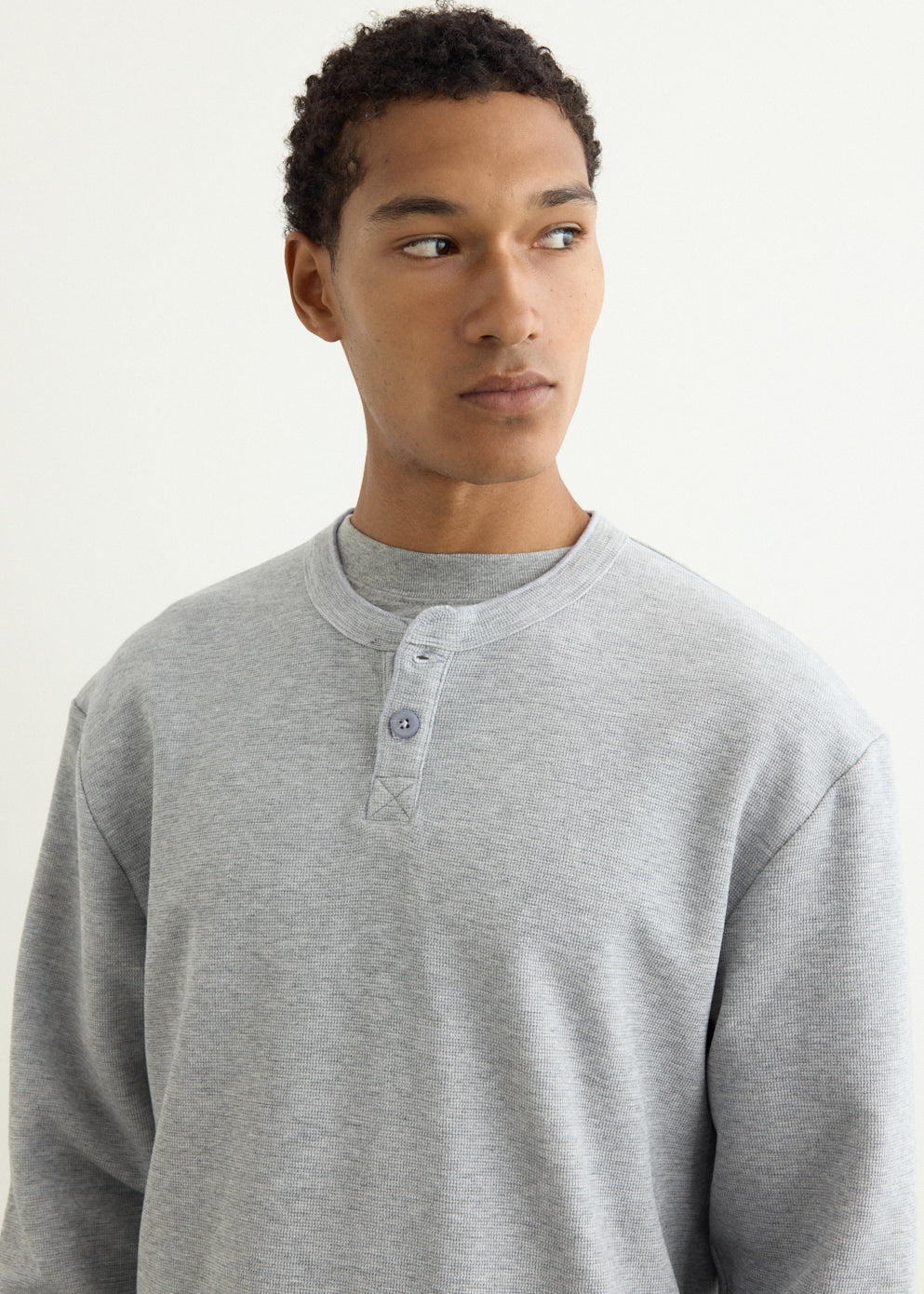 Haul Boxy Henley T-Shirt
