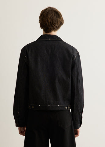 Trucker Jacket With Studs