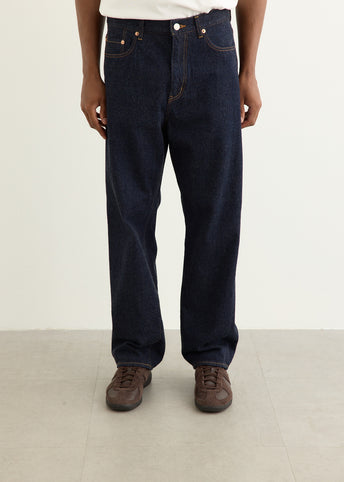 13oz Denim Wide Straight Jeans