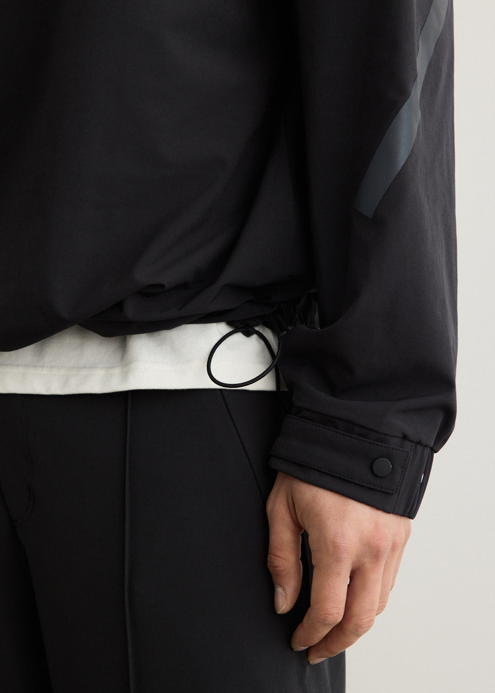 x Entire Studios Z.N.E Uniform Half Zip Woven Track Top