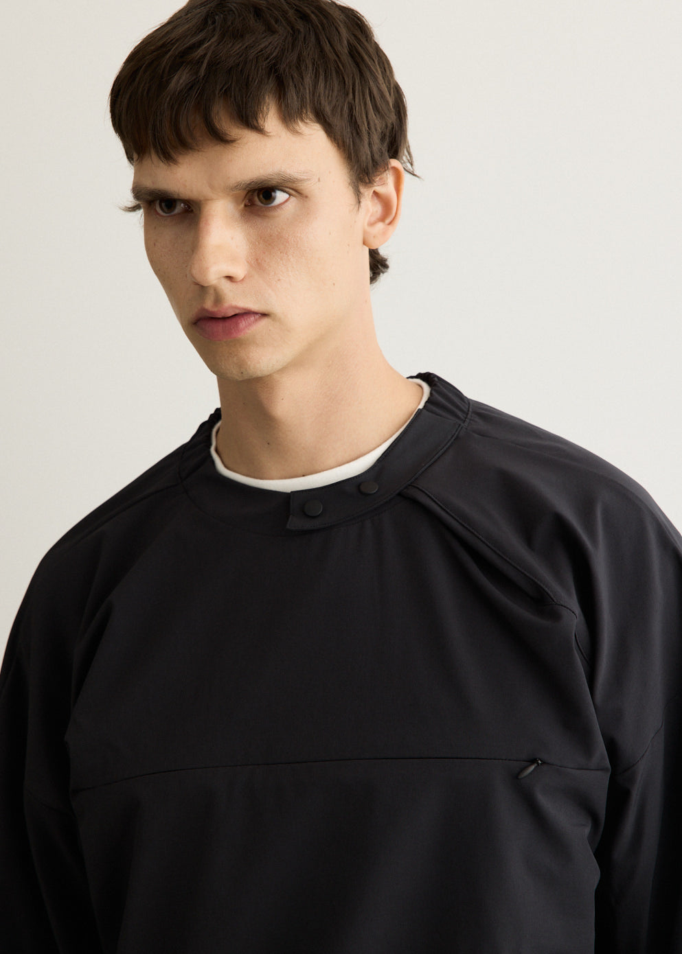 x Entire Studios Z.N.E Uniform Half Zip Woven Track Top