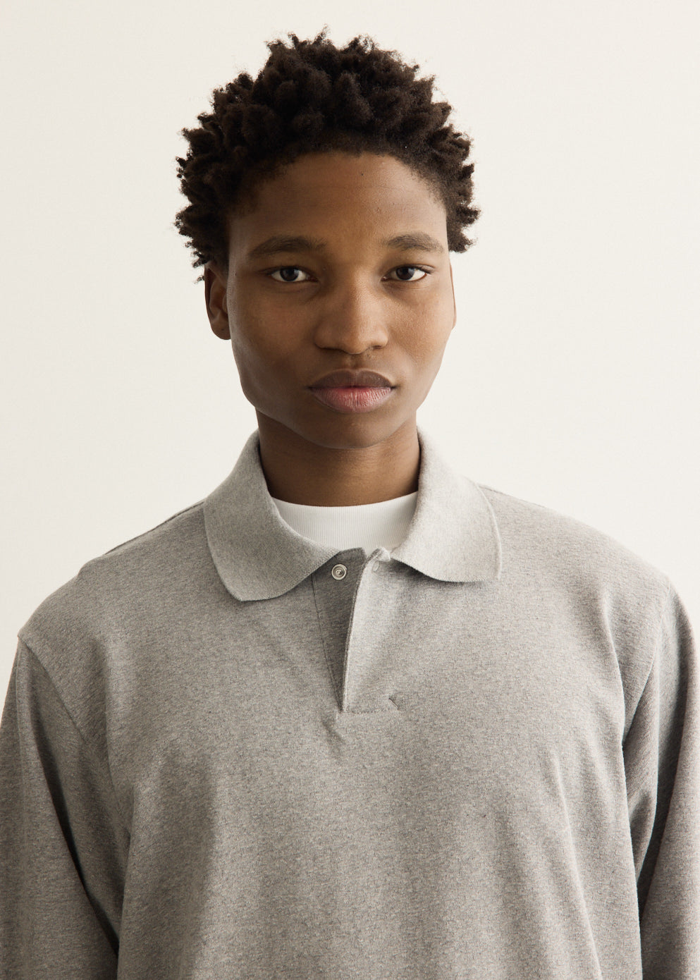 Sylane Relaxed Light Pile Jersey Polo