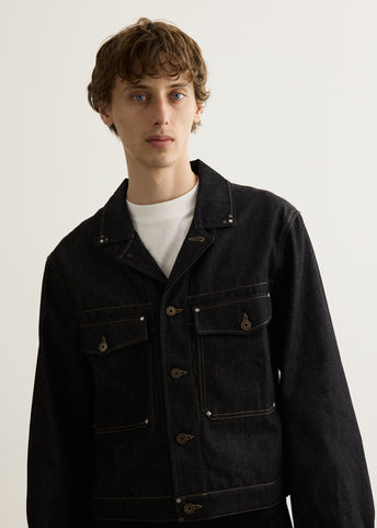 Trucker Jacket With Studs
