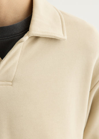 Vinnie Long Sleeve Terry Polo