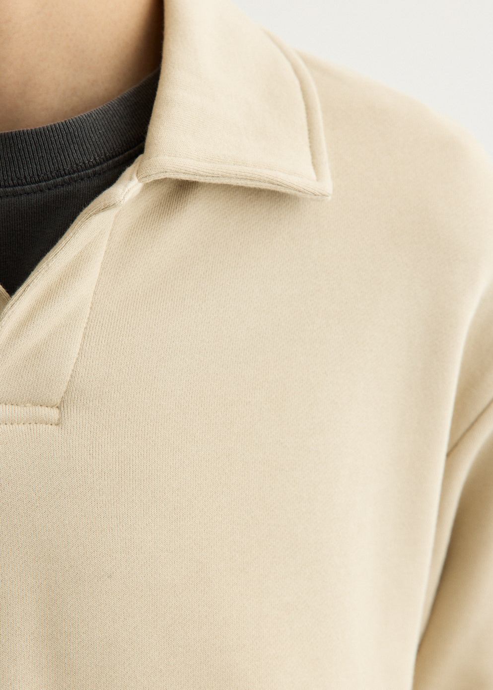 Vinnie Long Sleeve Terry Polo