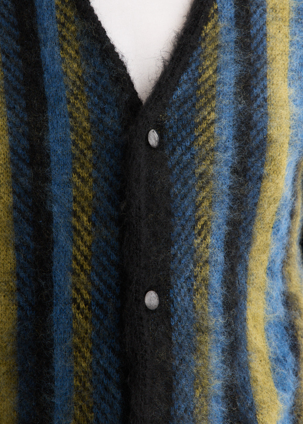 Mohair Cardigan - Stripe