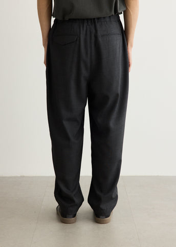Summer Wool Wide Pants