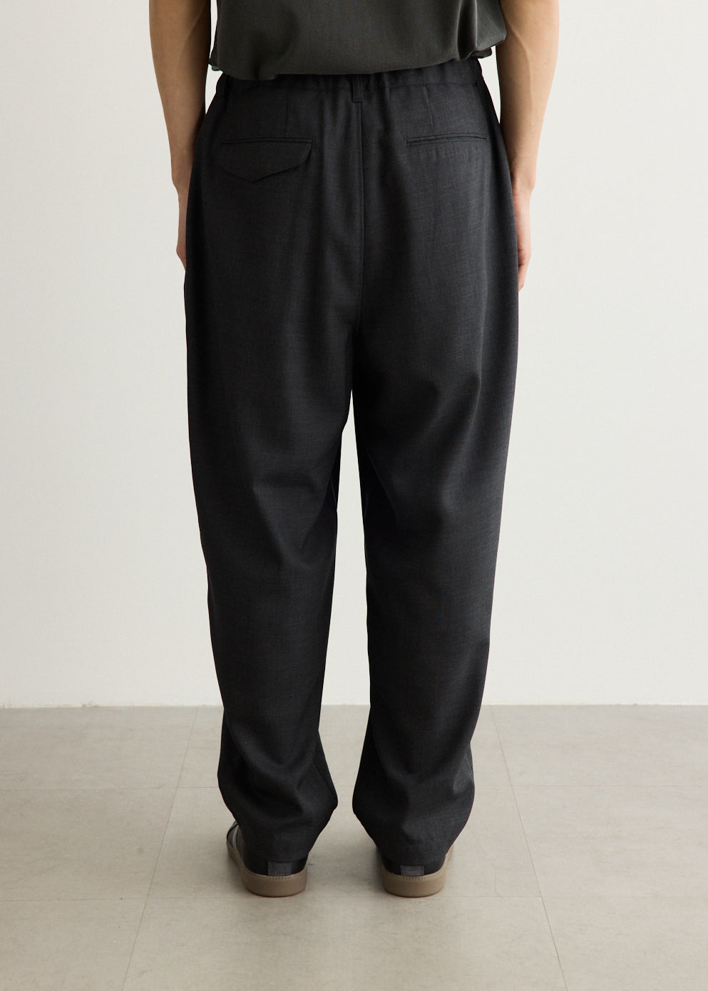 Summer Wool Wide Pants
