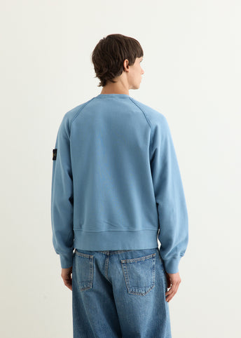 Oversized Organic Cotton Badge Sweatshirt