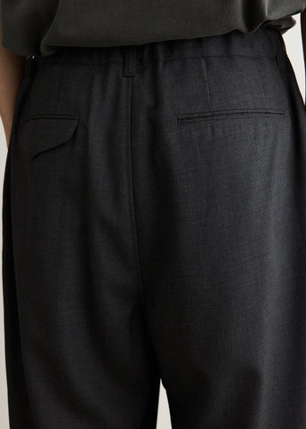 Summer Wool Wide Pants