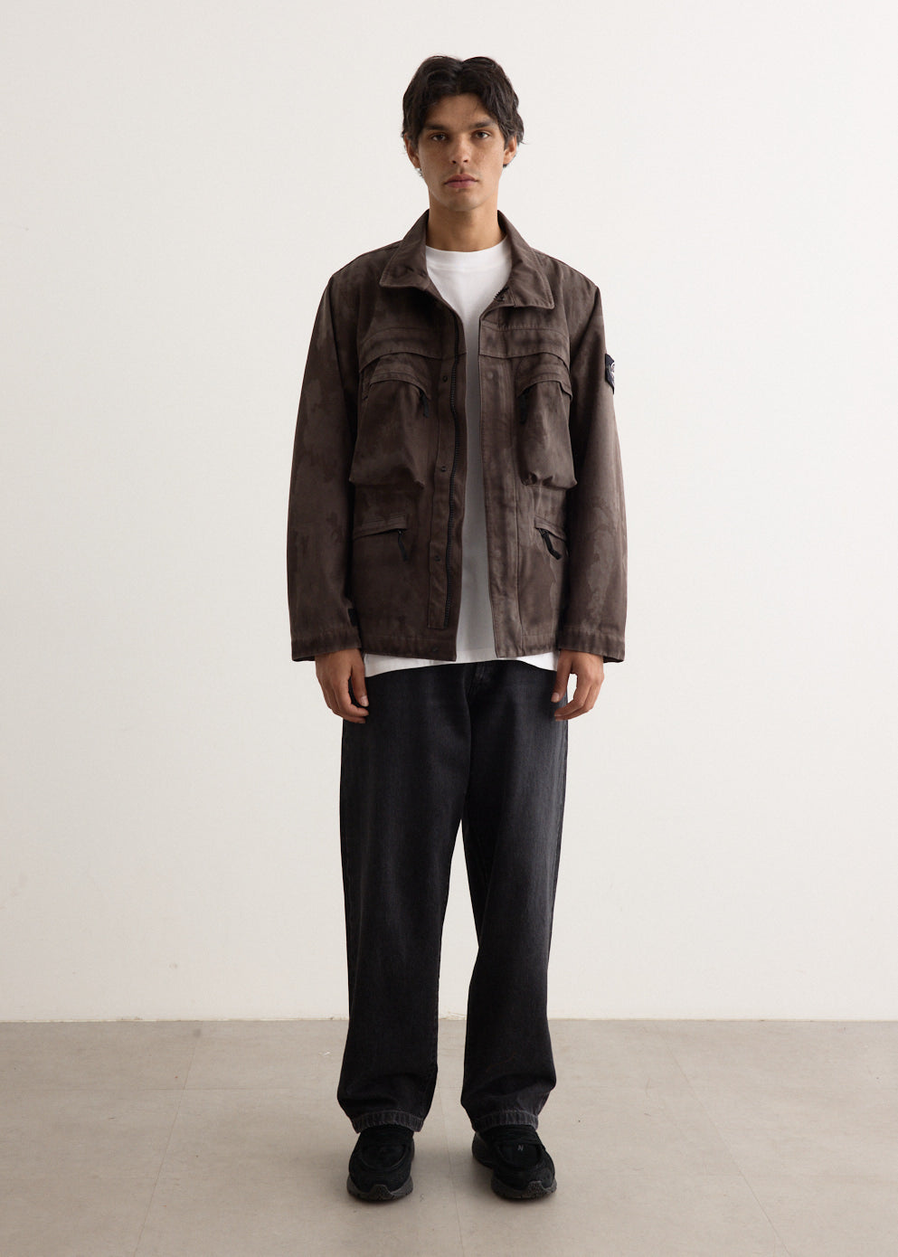 Raso Gommato 3L Laser Camo Field Jacket