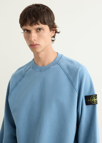 Oversized Organic Cotton Badge Sweatshirt