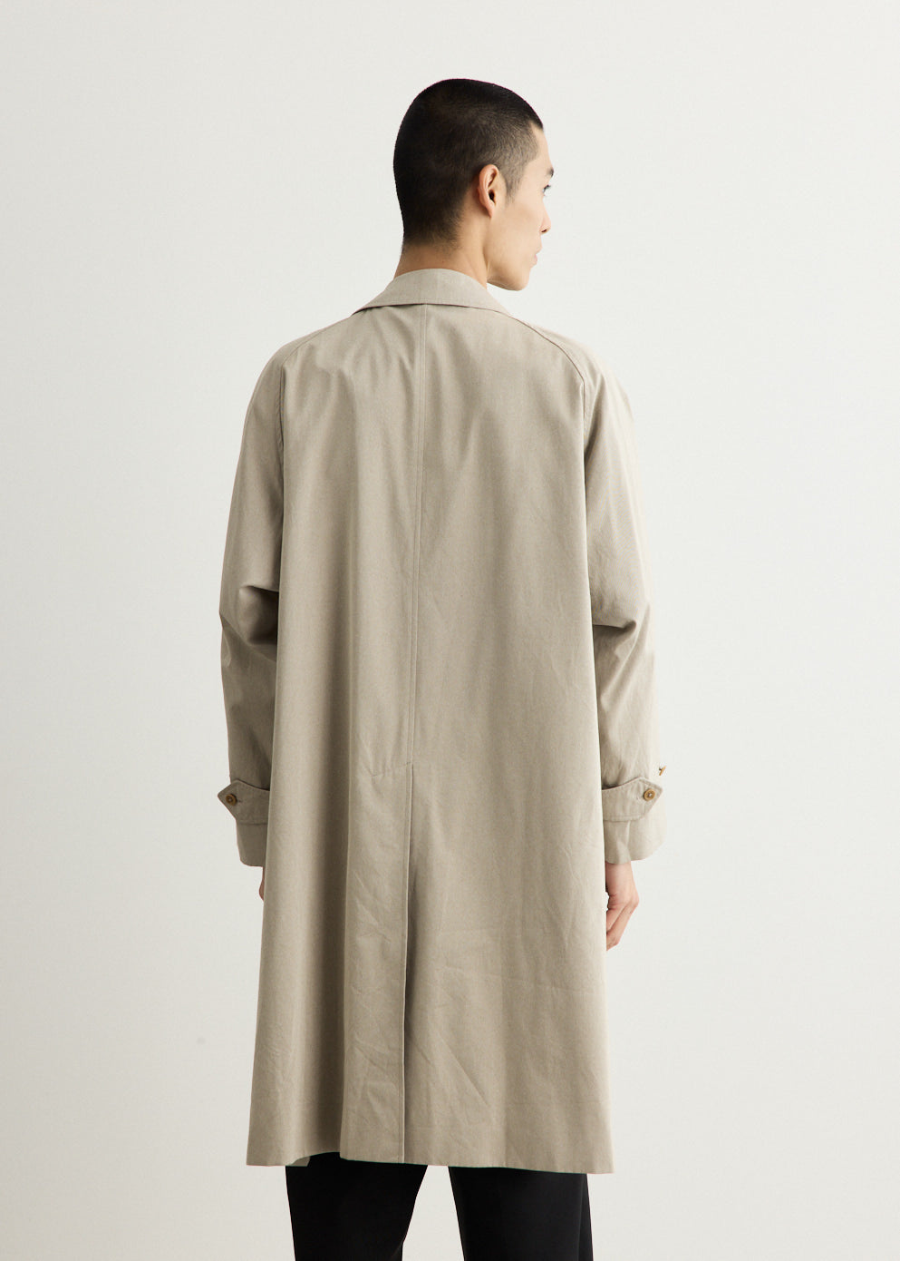 Cotton Covert Gabardine Walker Coat