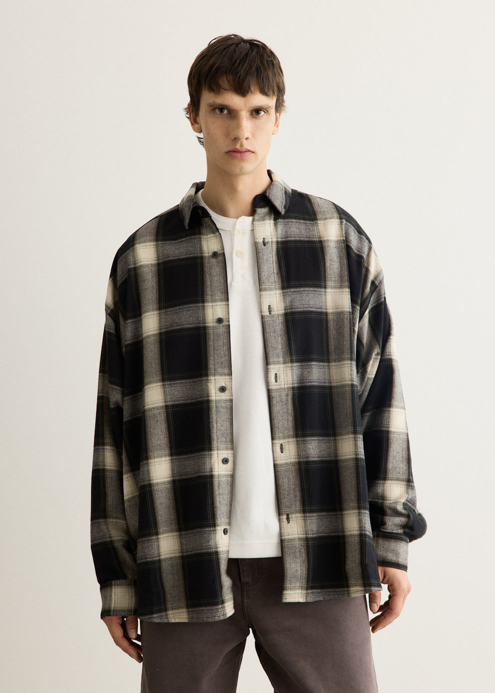 Flannel Button Up Shirt