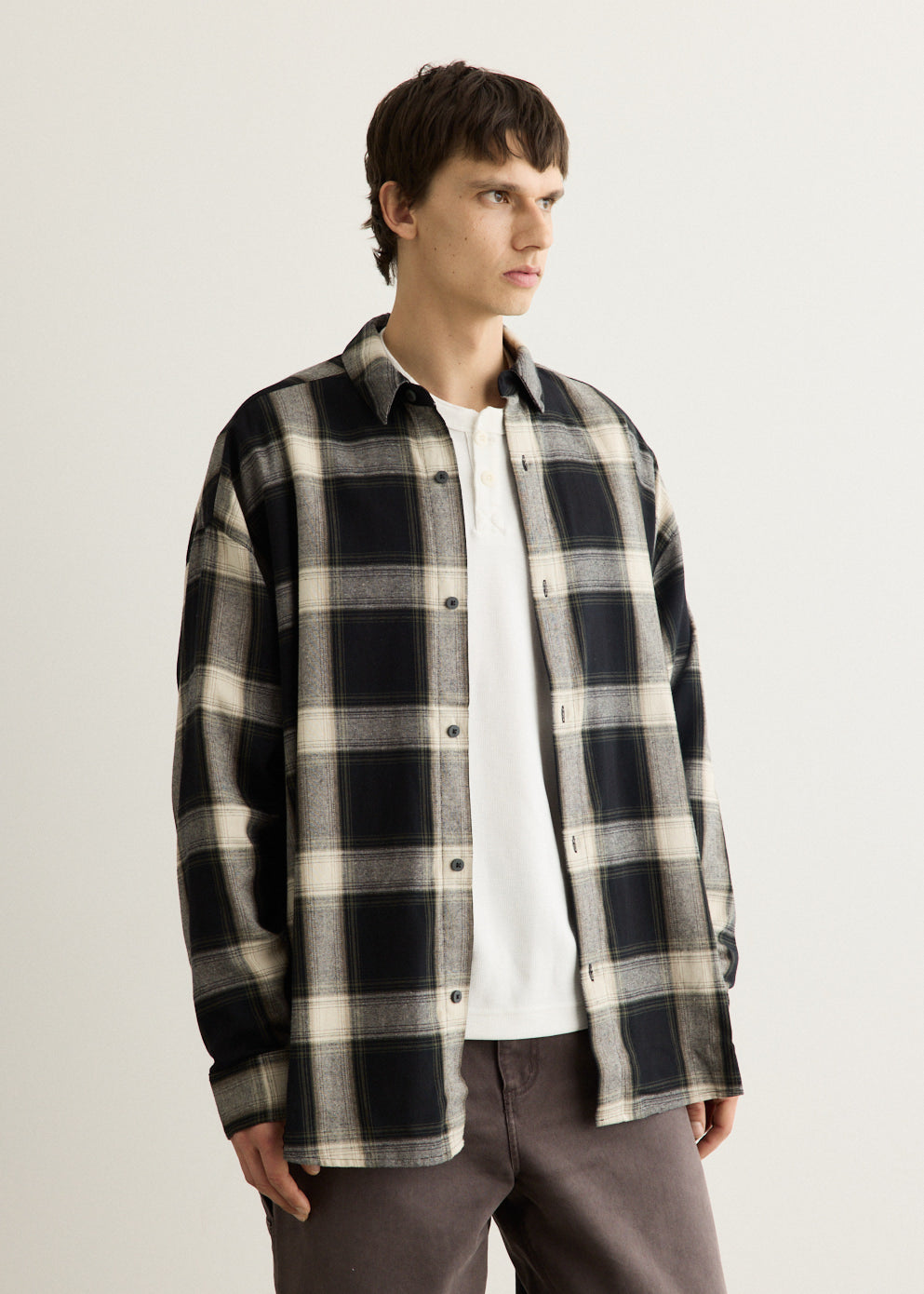 Flannel Button Up Shirt