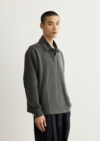 Vinnie Long Sleeve Terry Polo