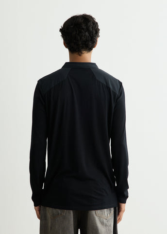 Frame Long Sleeve Polo