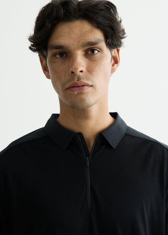 Frame Long Sleeve Polo