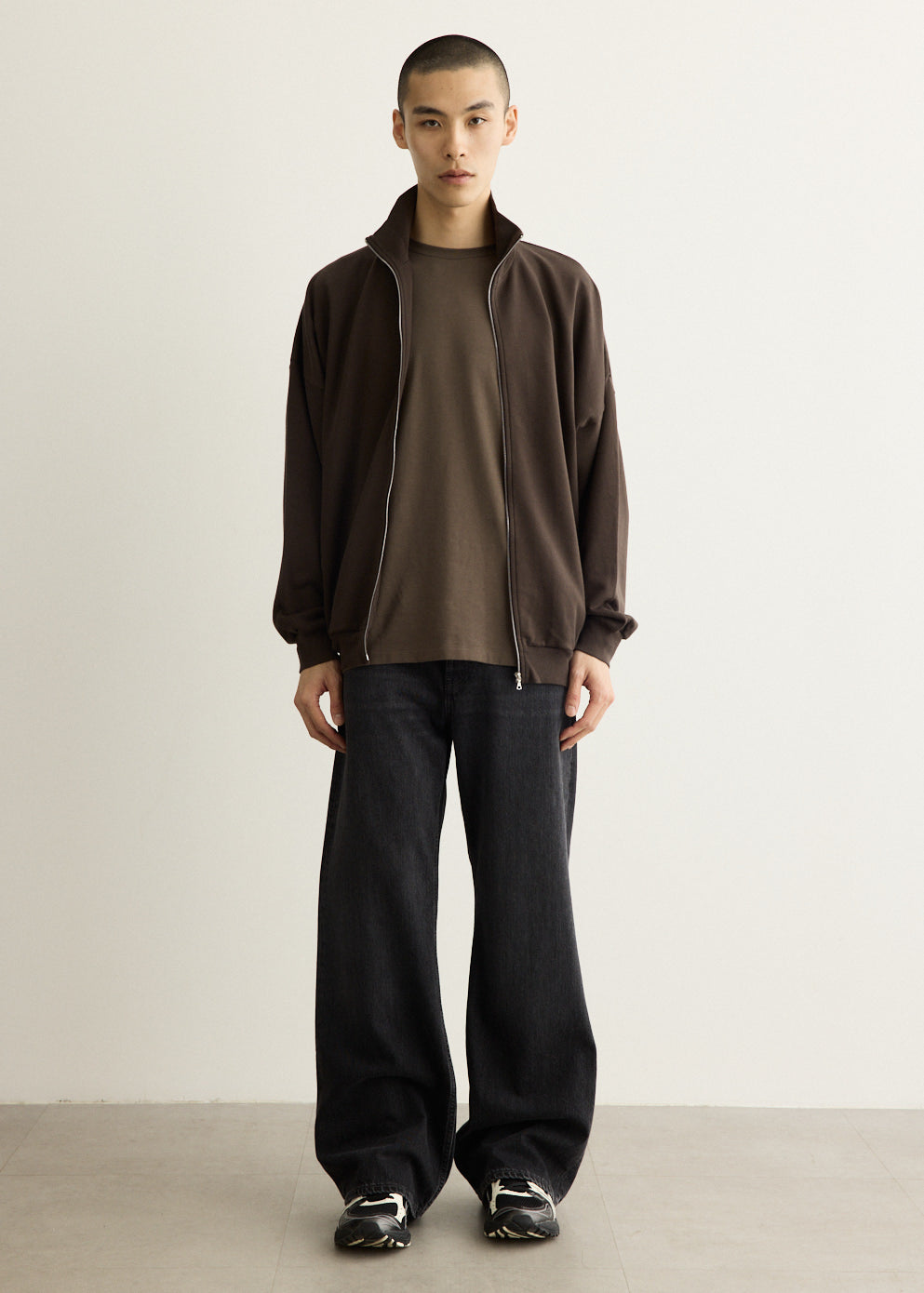 Super High Gauge Sweat Zip Blouson