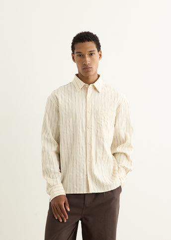 Ryder Distressed Stripe Shirt
