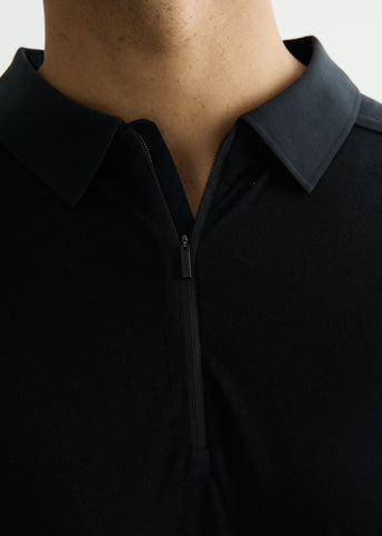 Frame Long Sleeve Polo