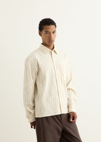 Ryder Distressed Stripe Shirt