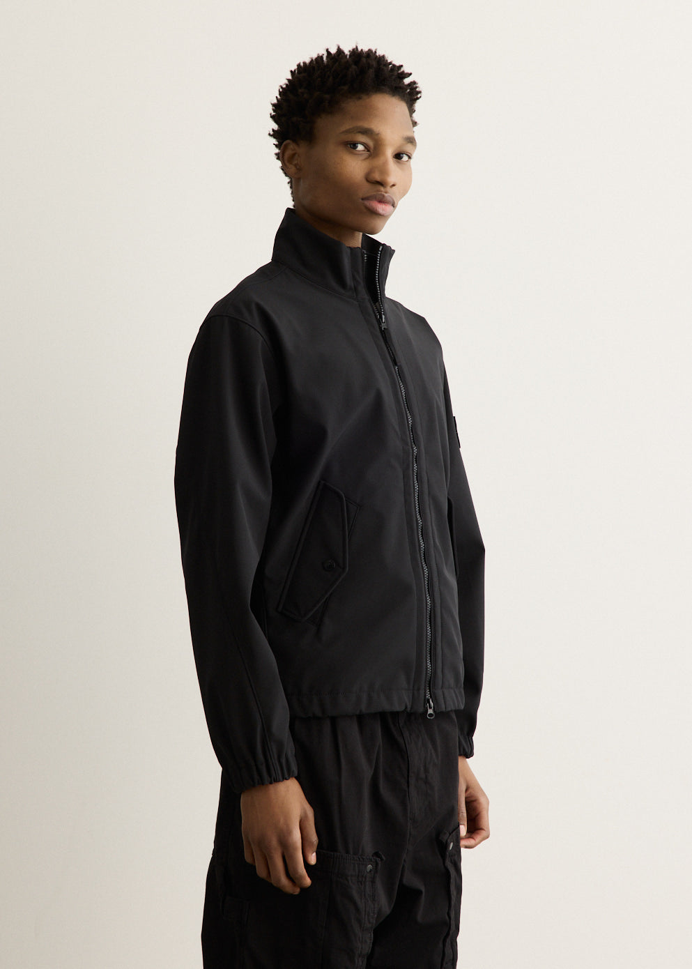 Padded Soft Shell Hooded Jacket