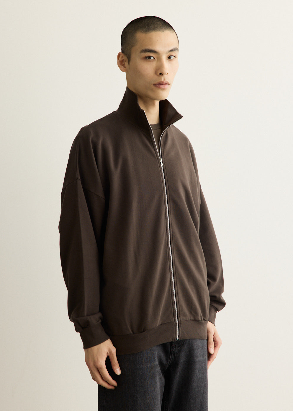Super High Gauge Sweat Zip Blouson