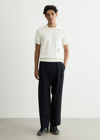 2 Pleats Relax Extreme Density Weather Cloth Pants