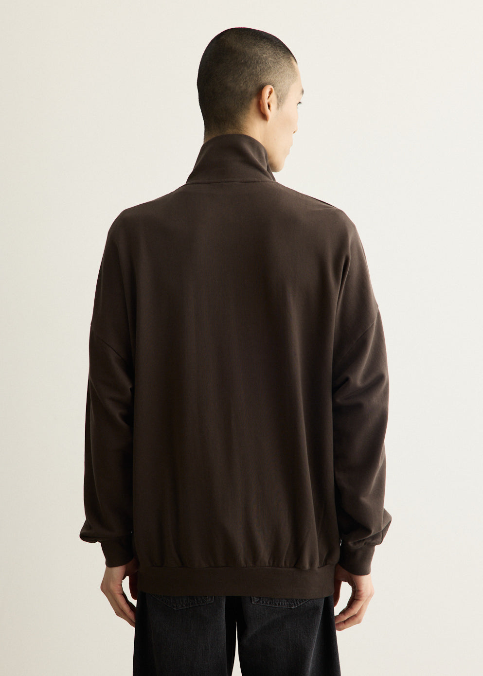 Super High Gauge Sweat Zip Blouson