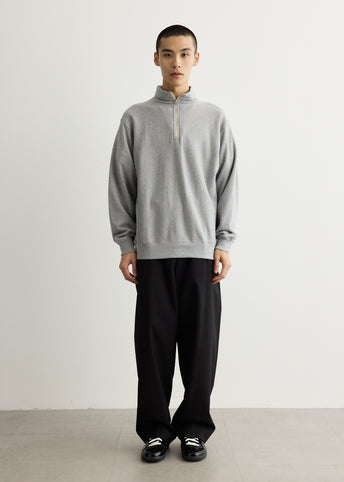 Suvin Sweat Half Zip Pull Over