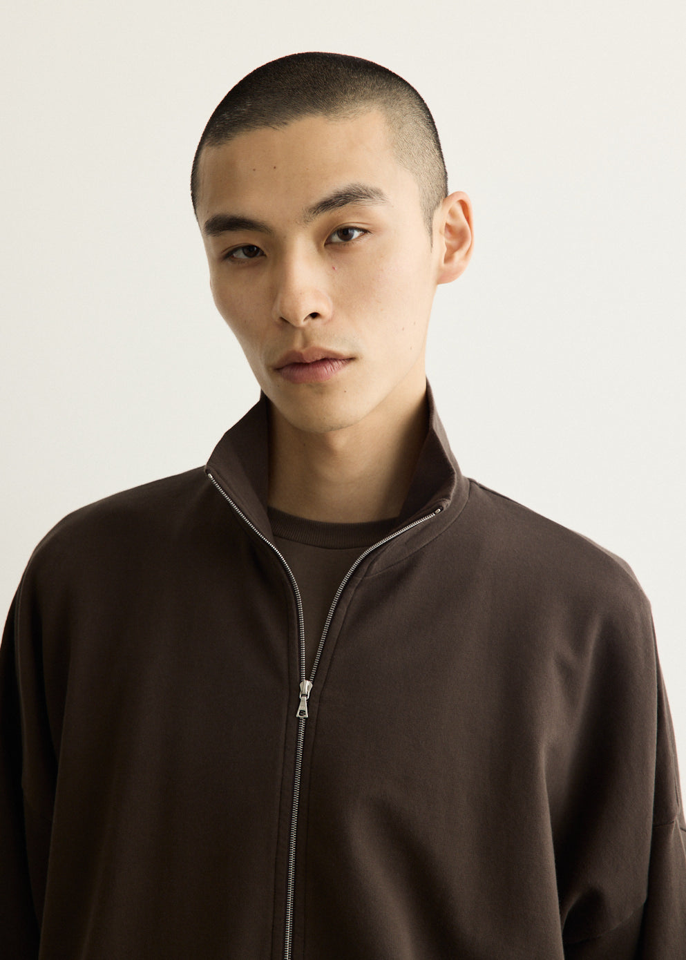 Super High Gauge Sweat Zip Blouson