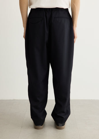 Summer Wool Wide Pants