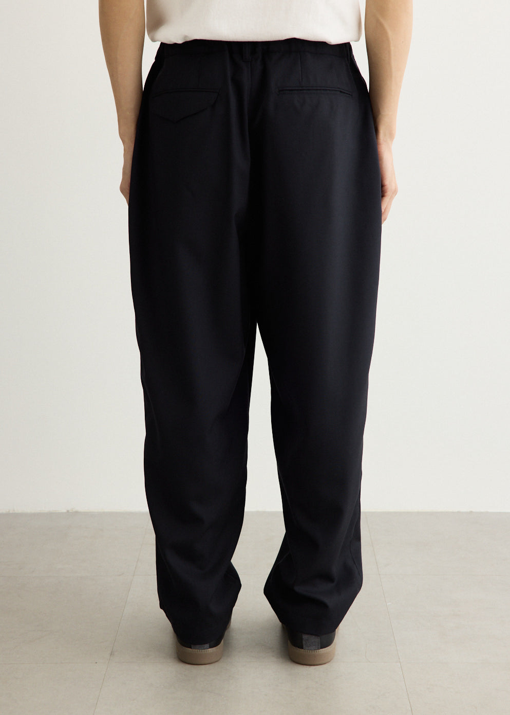 Summer Wool Wide Pants