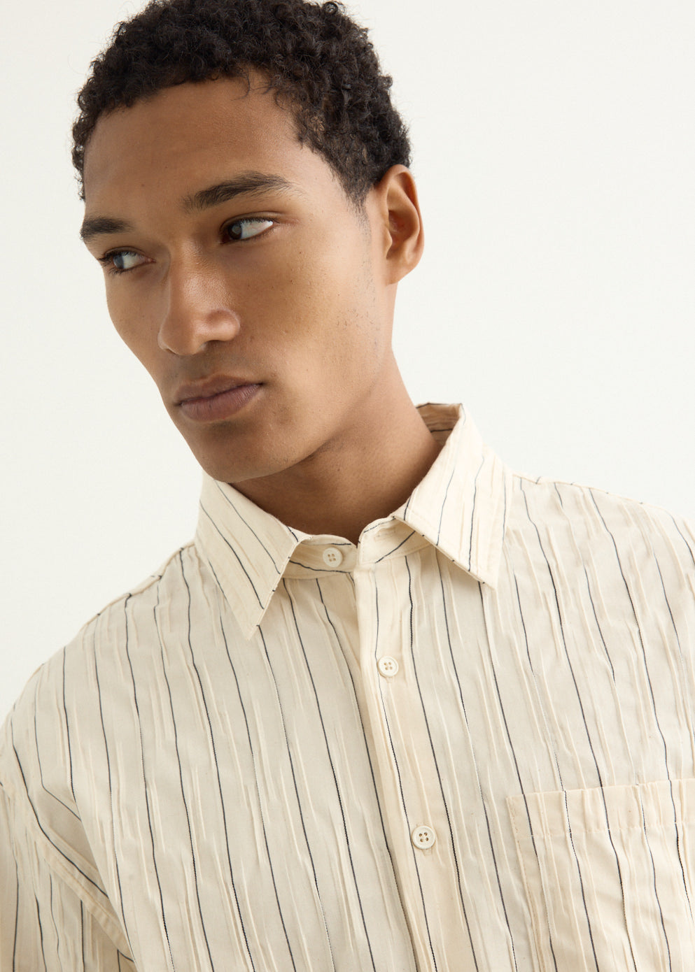 Ryder Distressed Stripe Shirt