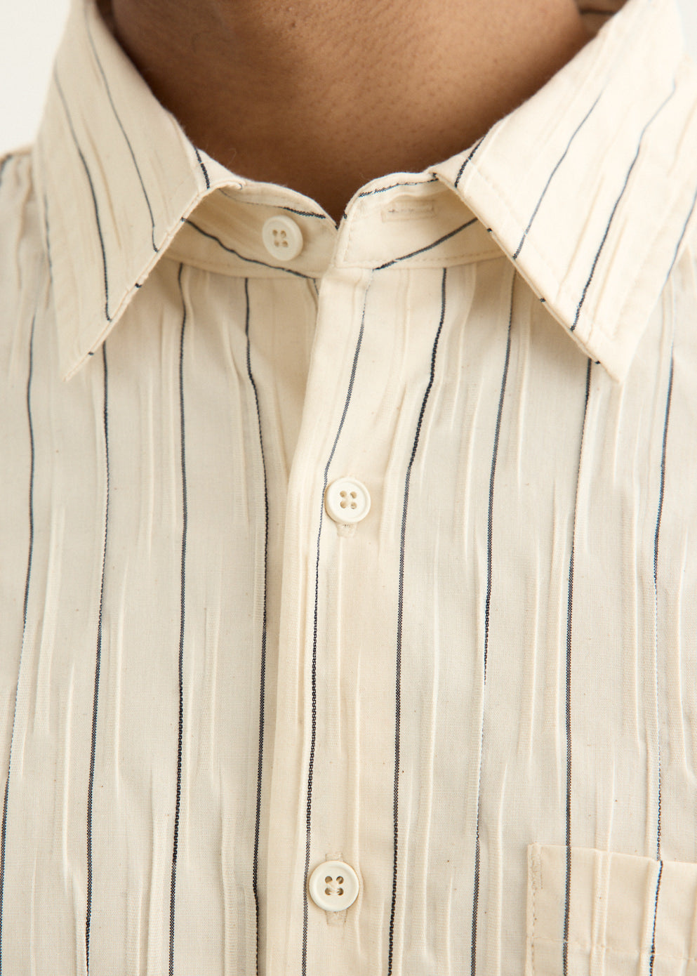 Ryder Distressed Stripe Shirt