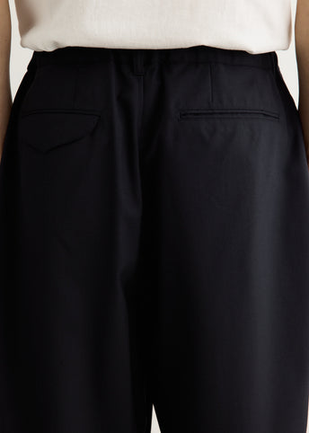 Summer Wool Wide Pants