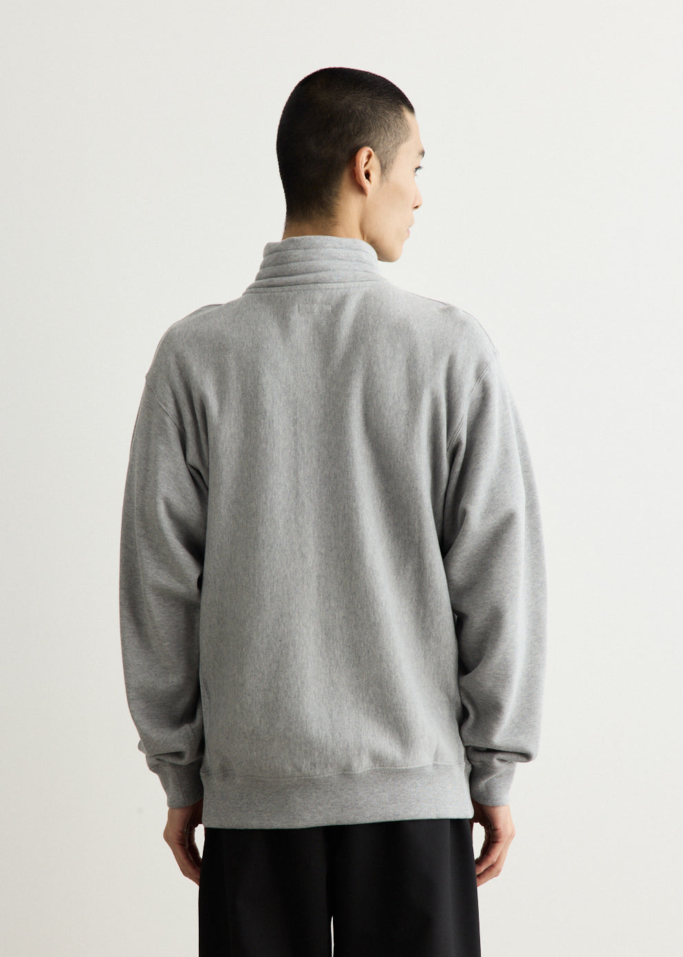 Suvin Sweat Half Zip Pull Over