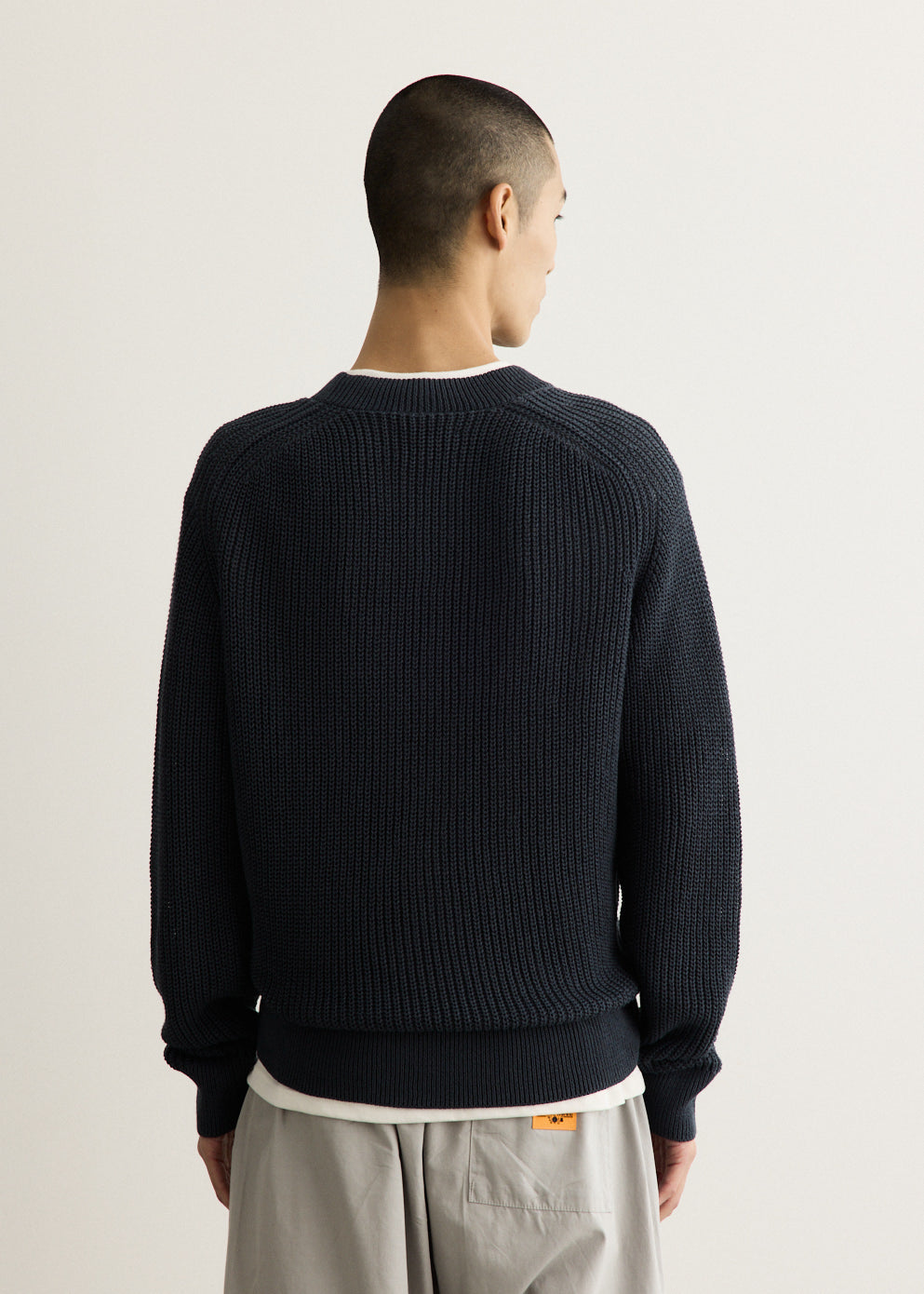 Limfjorden Cotton Paper Saddle Fishermen Sweater