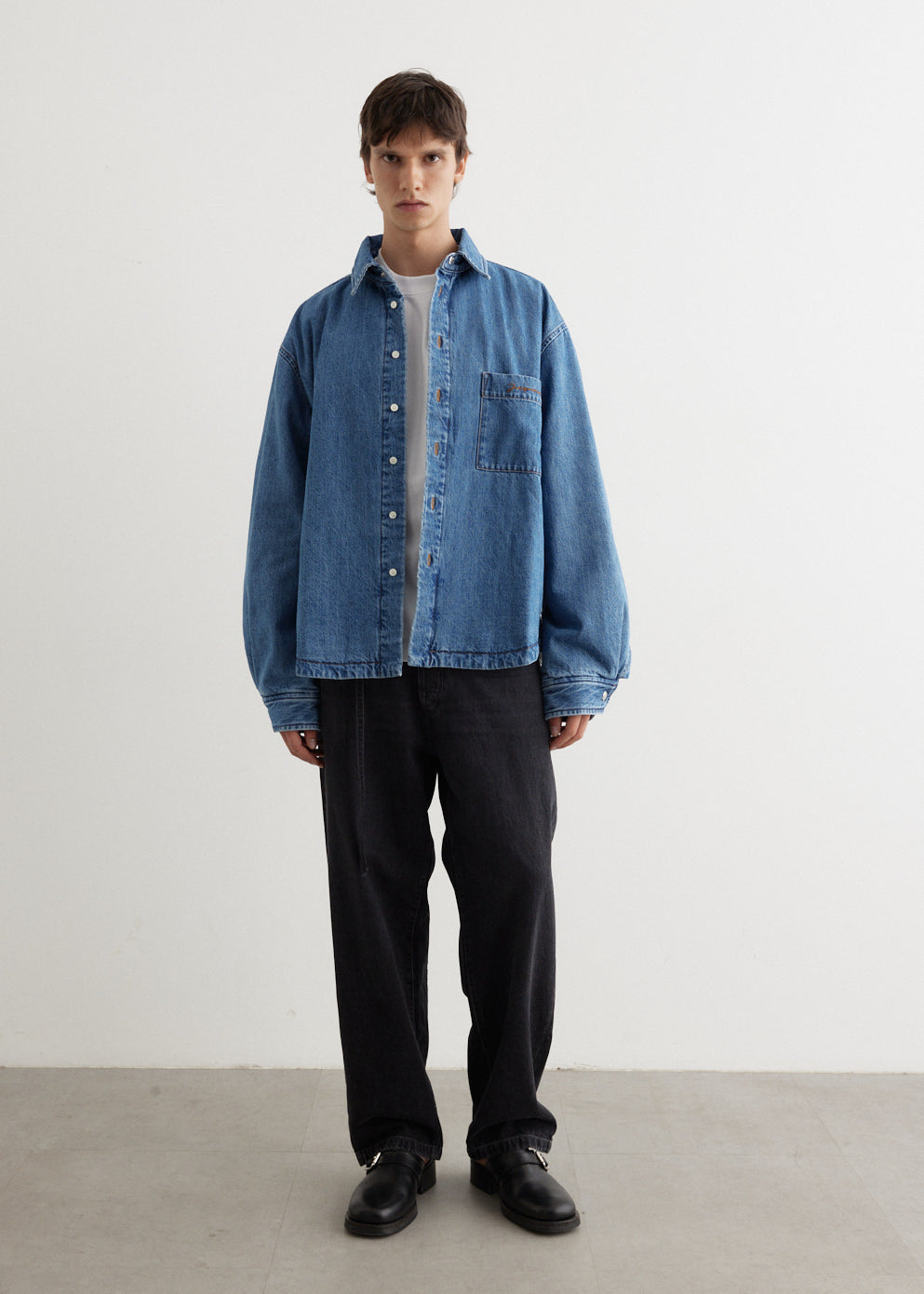 Jacquemus - La Chemise De Nimes - Shirt,Specials : American Fashion Style Bags On Sale Jacquemus - La Chemise De Nimes - Shirt,Specials : American Fashion Style Bags On Sale