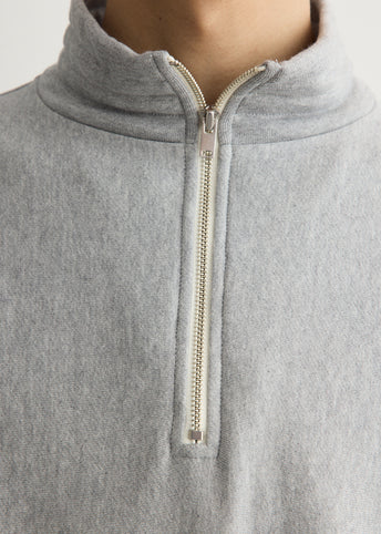 Suvin Sweat Half Zip Pull Over