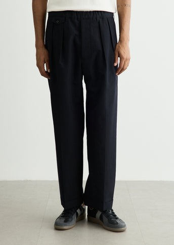 2 Pleats Relax Extreme Density Weather Cloth Pants
