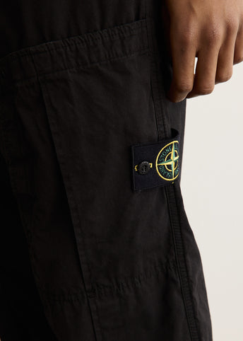 Loose Fit Organic Cotton Ripstop Cargo Pants