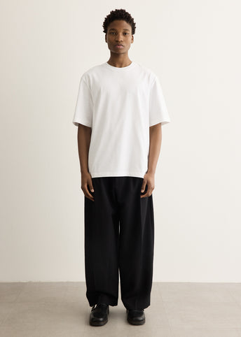 Line Double Pleat Volume Pants