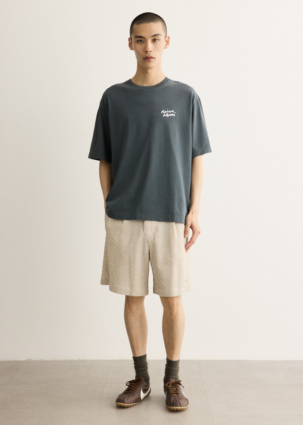 Handwriting Faded Oversize T-Shirt