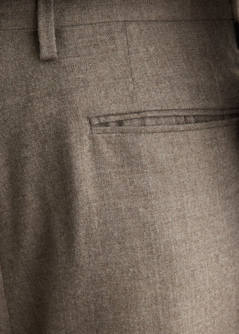 Super Light Wool Two-Tuck Slacks