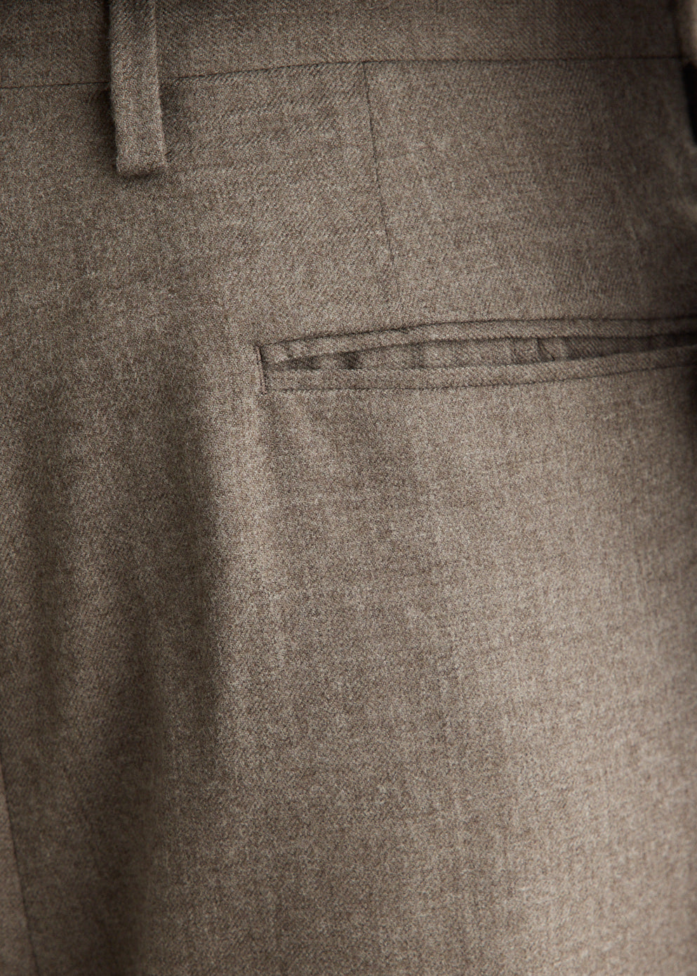 Super Light Wool Two-Tuck Slacks