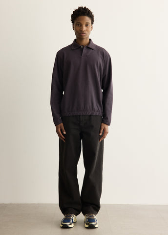 Sylane Relaxed Light Pile Jersey Polo